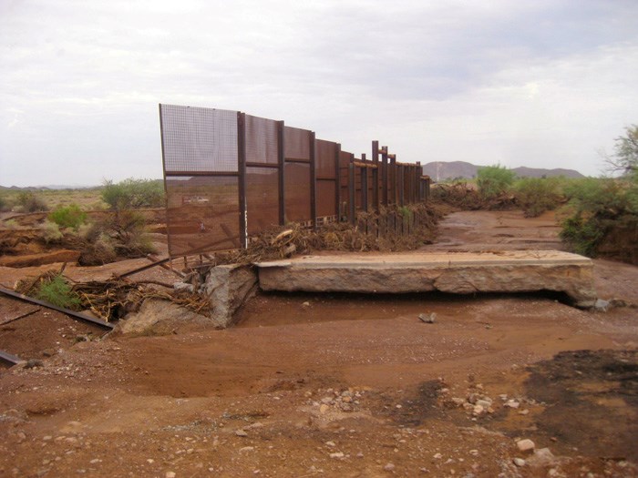 Pedestrian fence, Organ Pipe Cactus National Monument
