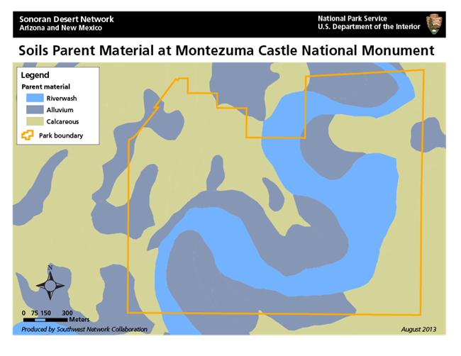 Soils of Montezuma Castle NM