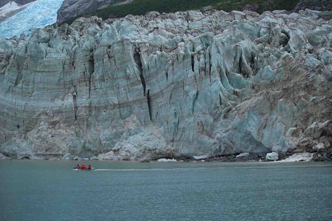 Ogive Glacier, KEFJ Ogive Glacier in Kenai Fjords.