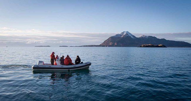 The coastal crew goes out to collect data.