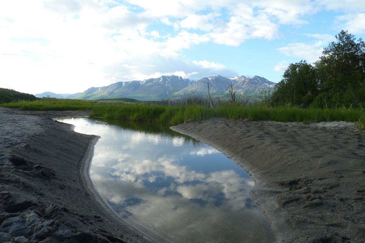 A back channel of Savonoski River