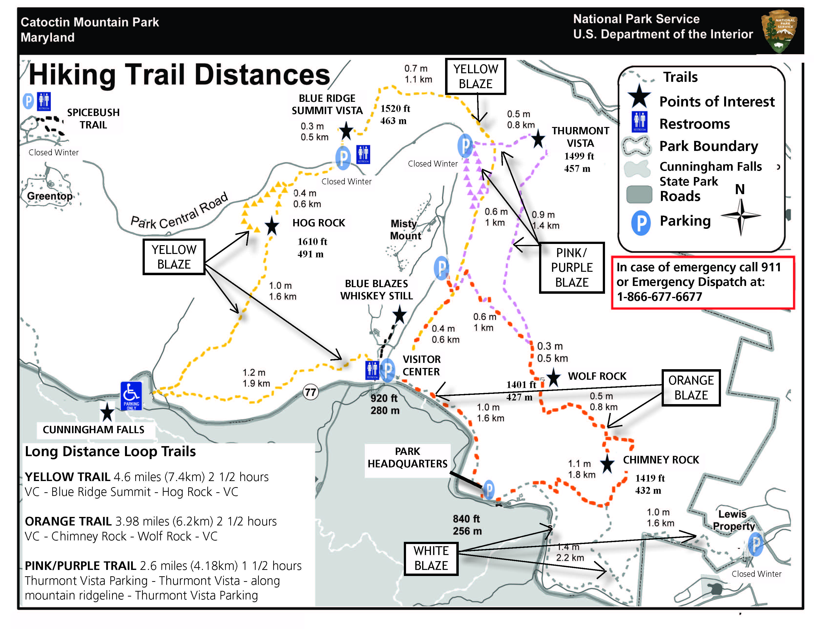 2017 EAST TRAILS HIKING MAP 7 19 17 Page 1 3 