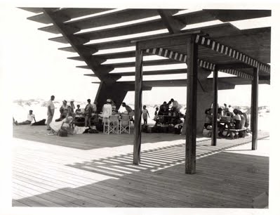 Coquina Beach Sunshade on July 4, 1957