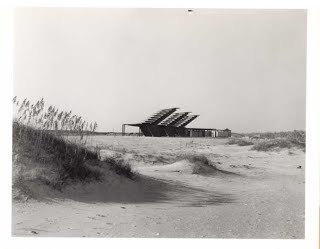 Coquina Beach Sunshade - Oct 9, 1956 Coquina Beach Sunshade - Oct. 9, 1956