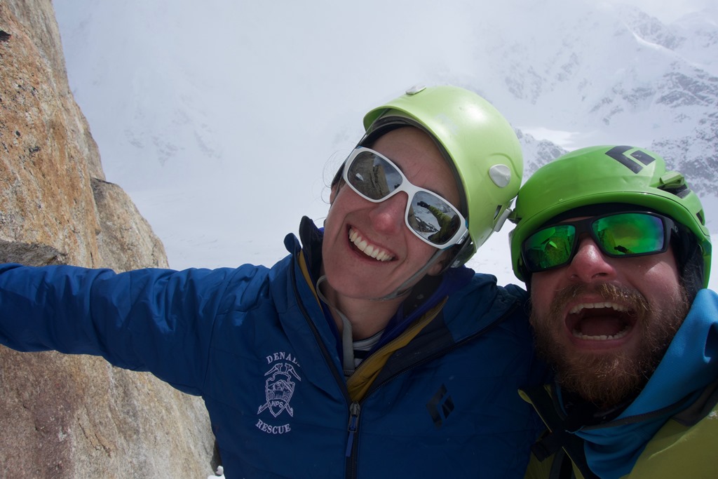 Selfie break Melis and Dusty having a good time