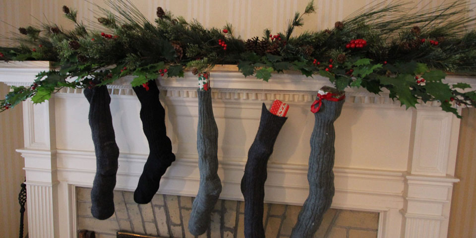 Christmas Stockings at FDR Home Christmas Stockings at FDR Home