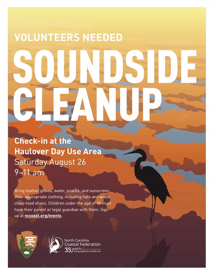 Soundside Cleanup Event Flyer