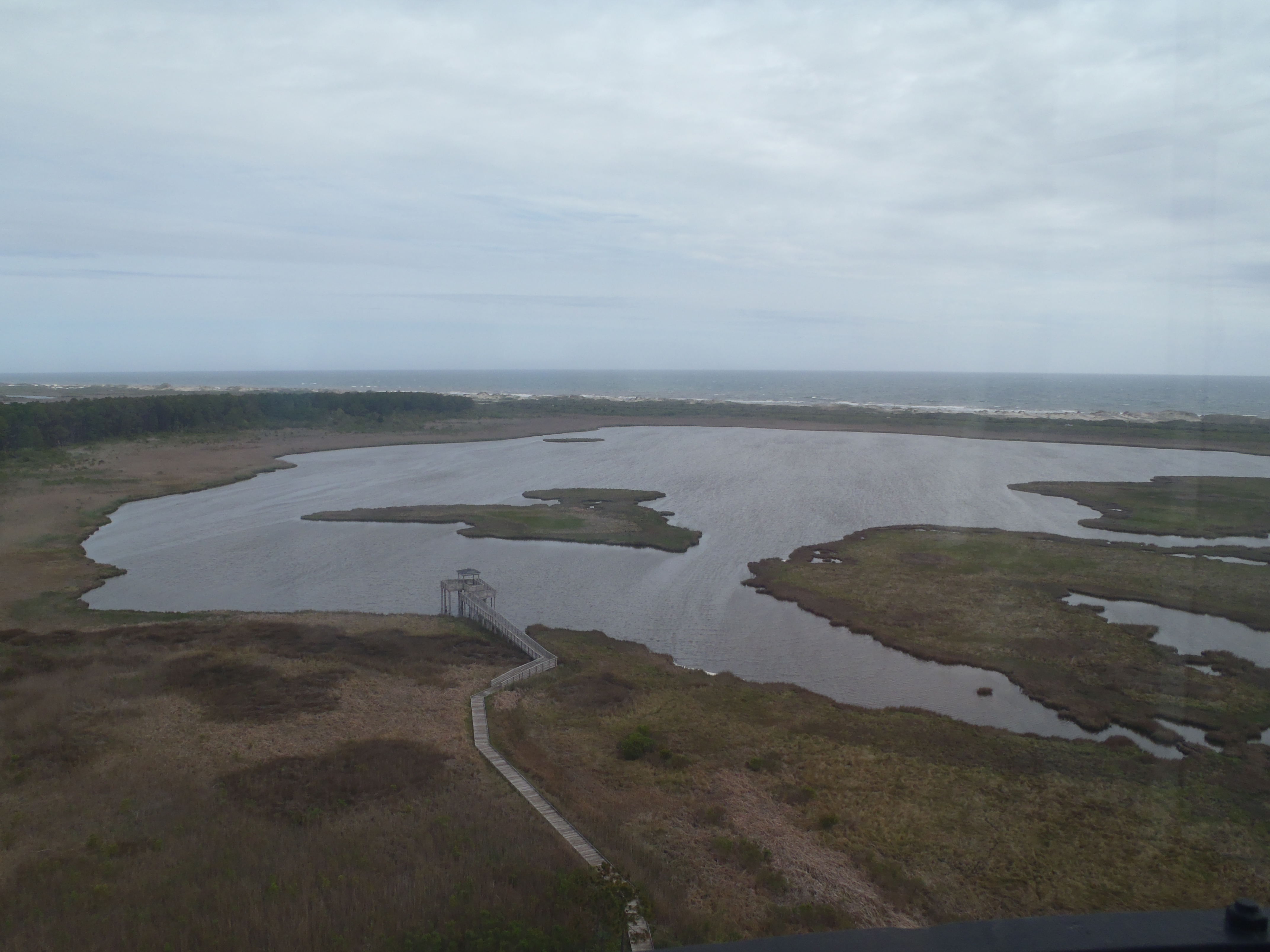 View from Bodie Island Lighthouse