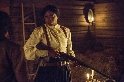 Aisha Hinds Aisha Hinds as Harriet Tubman