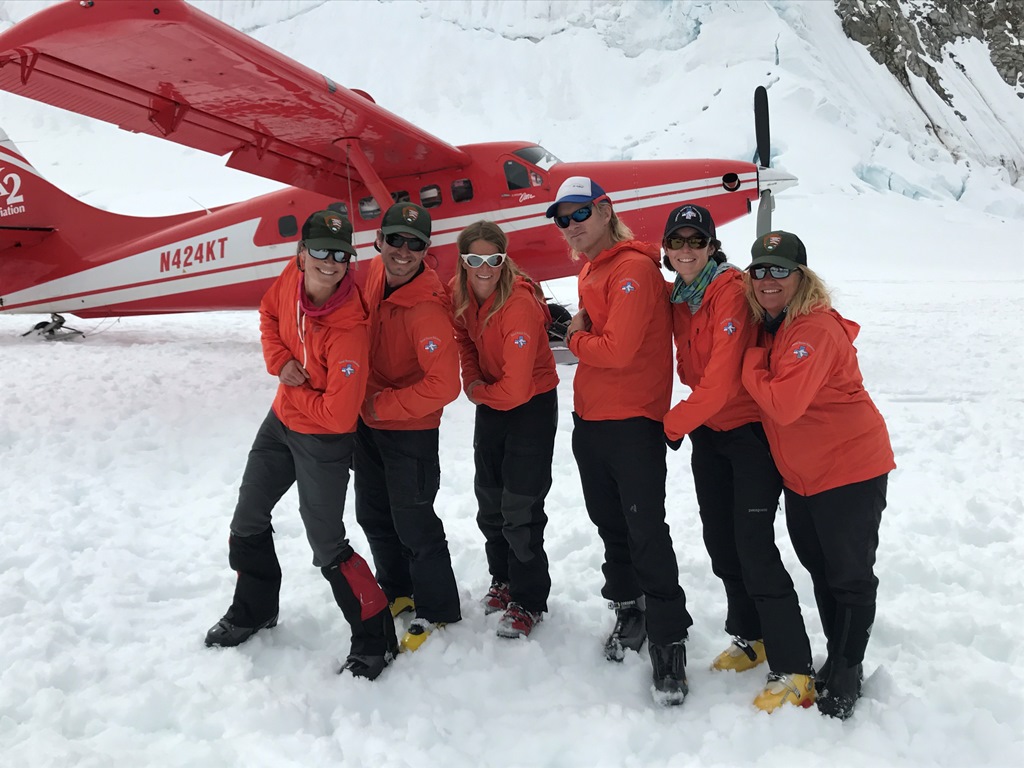 Denali Rescue Volunteers at Basecamp