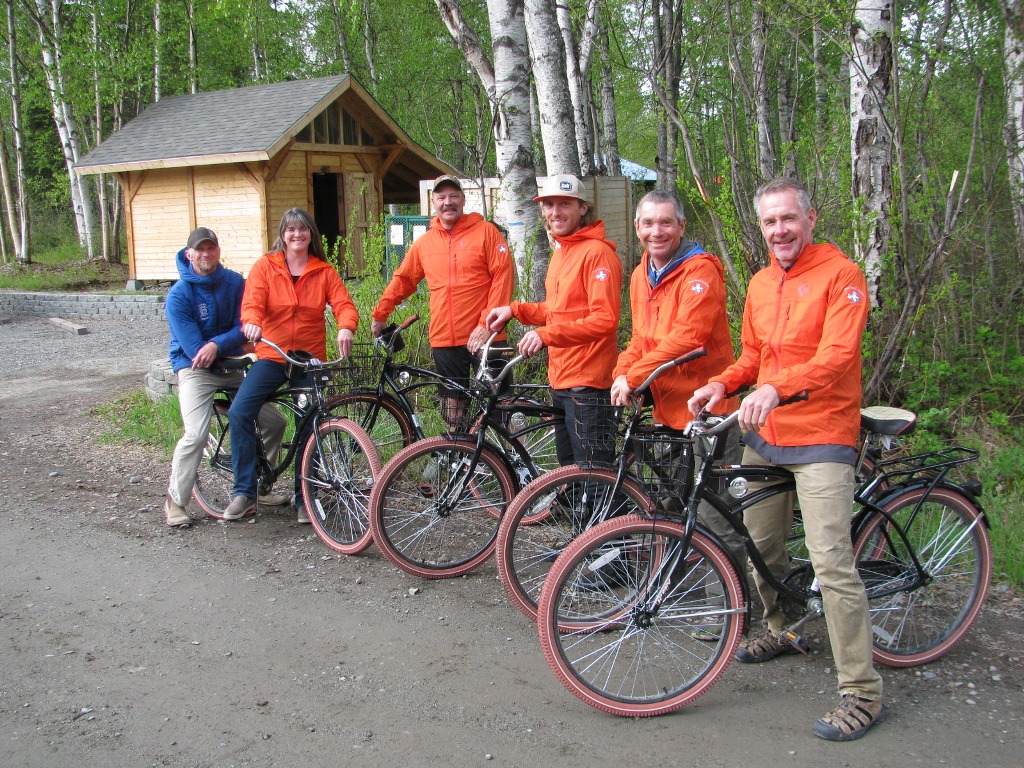 Members of Denali Patrol #3 pose for a group photo