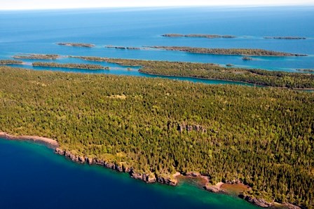 Aerial View of the Palisades Aerial View of the Palisades