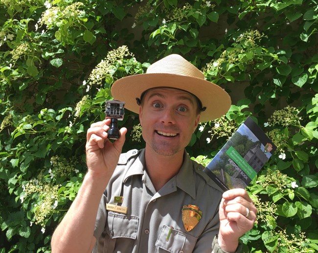 BLRV Passport Book Ranger Andy with BLRV Passport