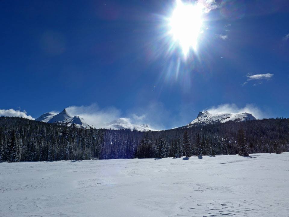 High Winds on Cathedral Range