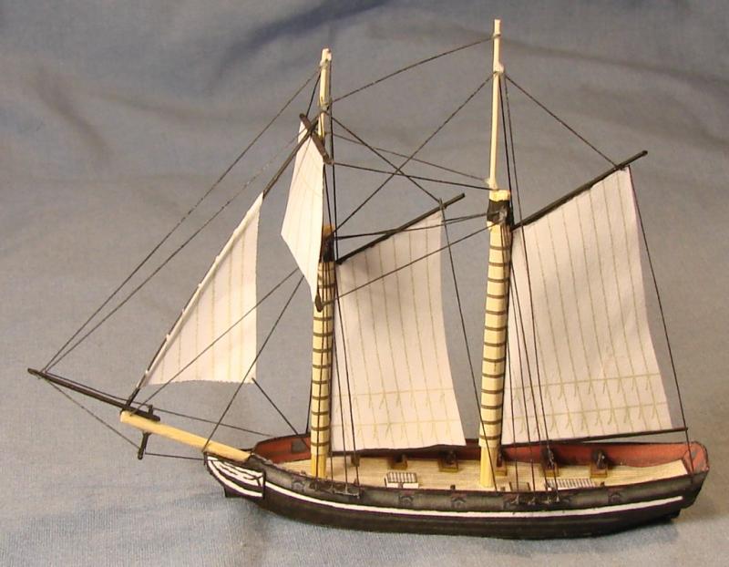A Miniature of the USS Ariel (A Miniature). A Miniature of the USS Ariel (A Miniature).