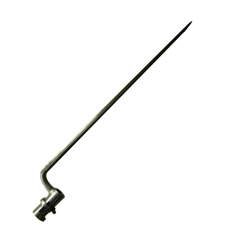 Steel triangular socket bayonet