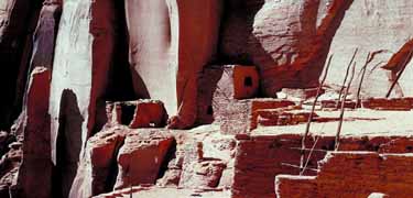 Beautiful vista from Sunset Campground, Navajo National Monument in No. Arizona