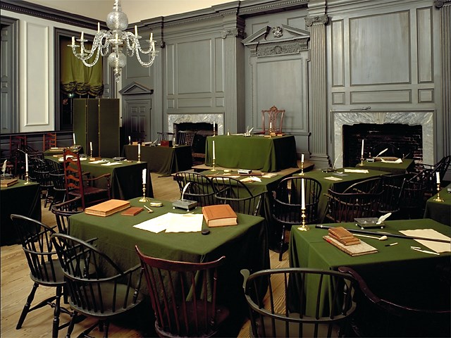 assembly room of Independence Hall assembly room of Independence Hall