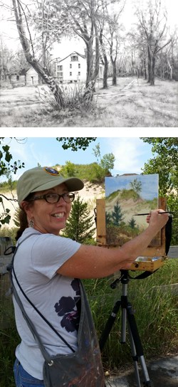 Susan Ellison, Artist-in-Residence