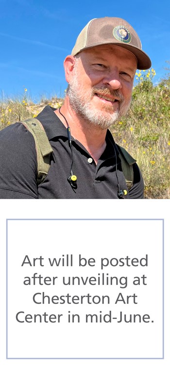 Profile photo of Alan Baseden, 2025 Indiana Dunes National Park Artist-in-Residence.