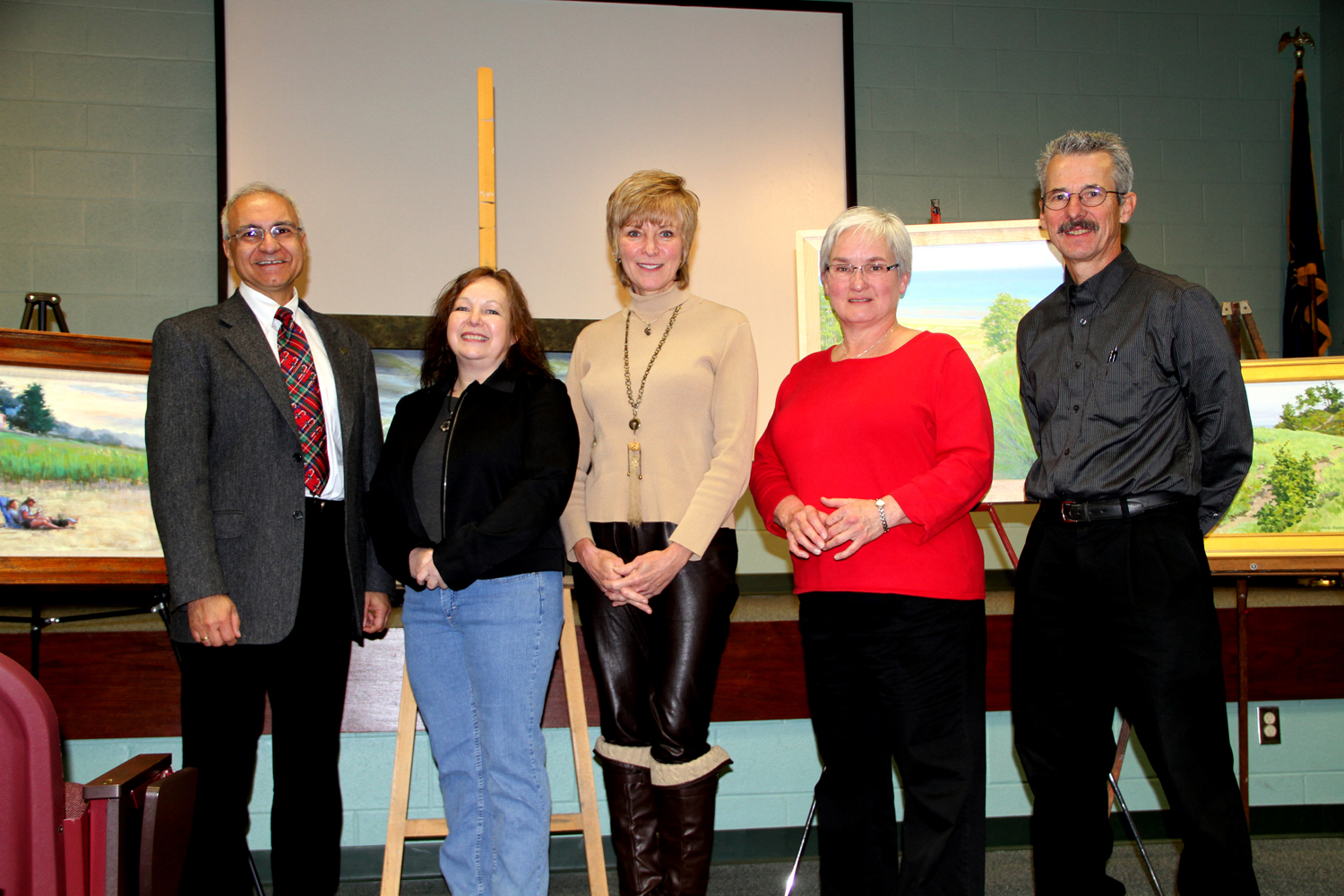 2011 Artist-in-Residence Group Picture