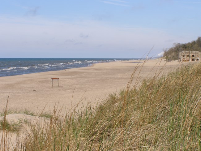 A scenic picture of porter beach.
