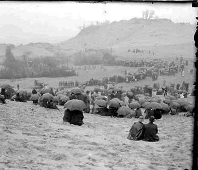 1917 pageant being held at the Indiana DUnes.