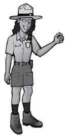 Cartoon Ranger Waving Cartoon Ranger Waving