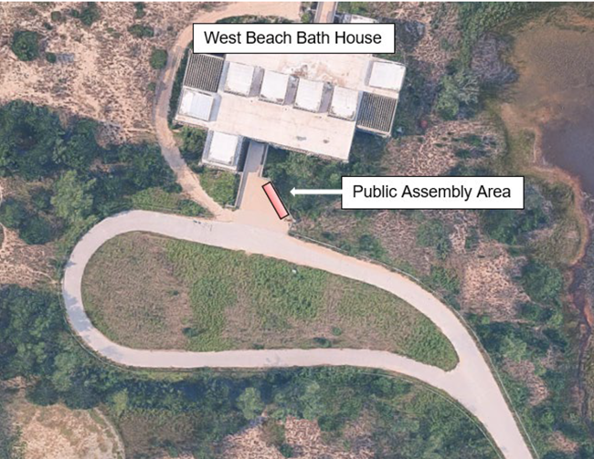 West Beach Public Assembly Area