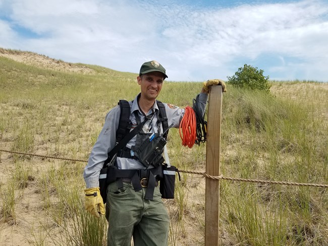 Research staff at Mount Baldy