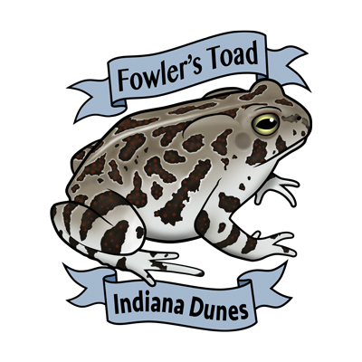 Fowler's Toad Tattoo