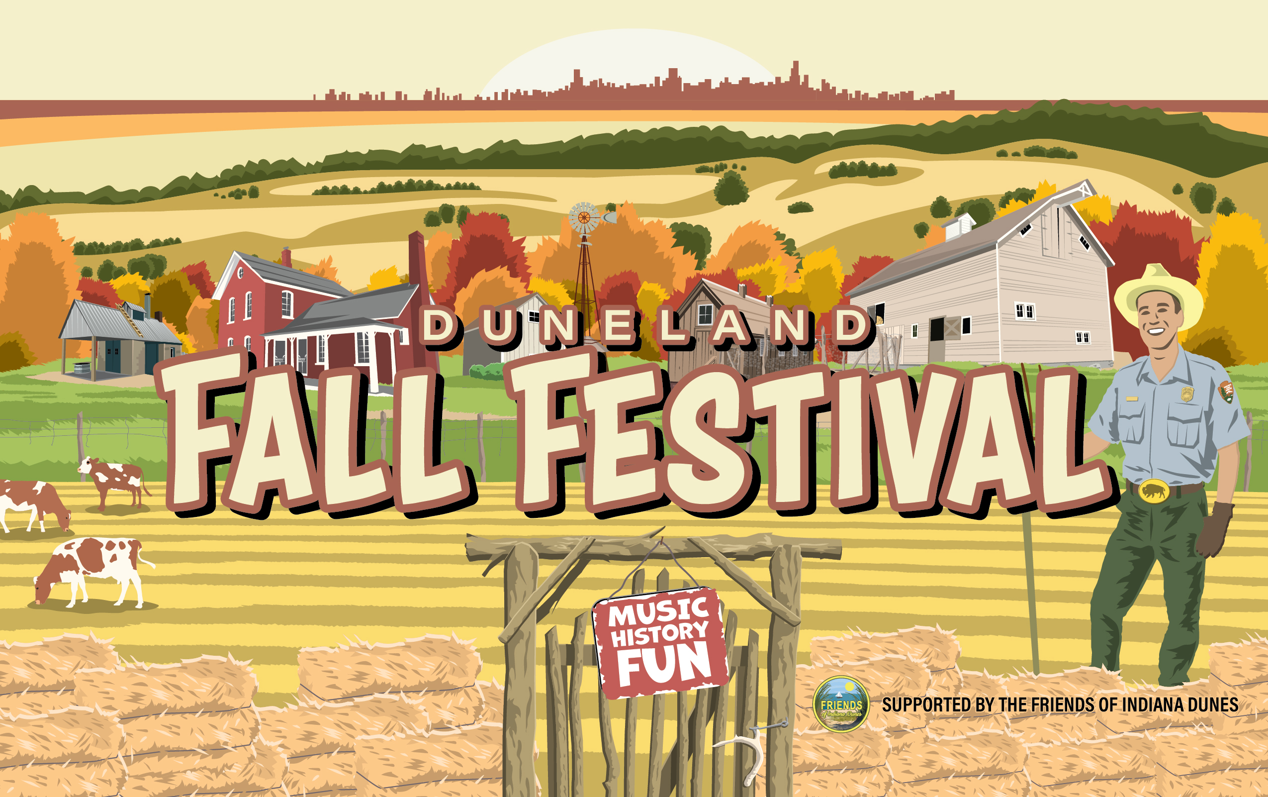 Duneland Fall Festival 2024 Banner Duneland Fall Festival Banner