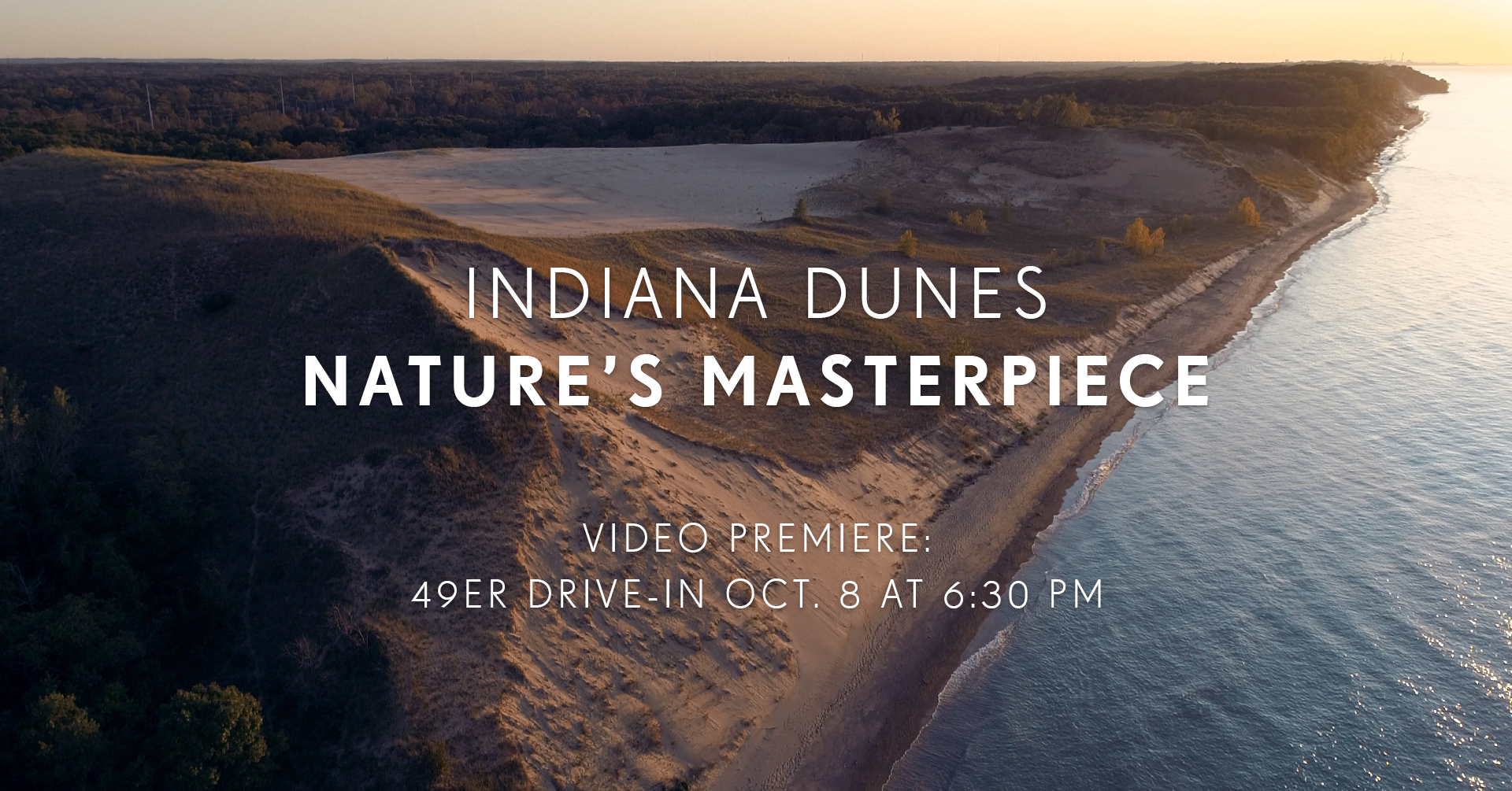 Indiana Dunes Video Premiere Movie Poster Indiana Dunes Video Premiere Movie Poster