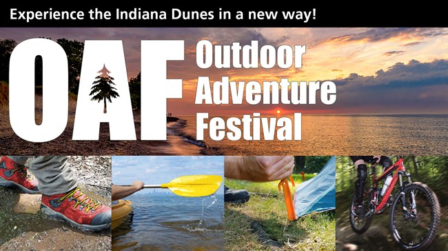 Indiana Dunes Outdoor Adventure Festival Banner