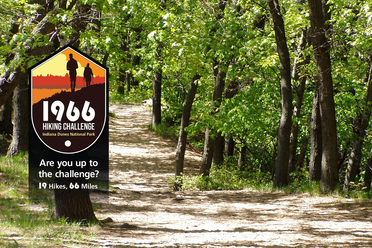 Glenwood Dunes Extension 1966 Hiking Challenge Banner