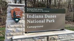 Dunewood Campground Sign