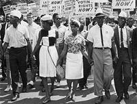 An image of the March on Washington for Jobs and Freedom, August 1963