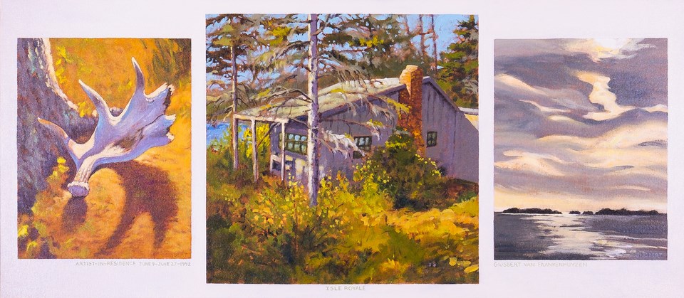 An artist's painting