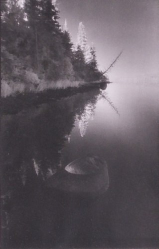 A black and white abstract photo