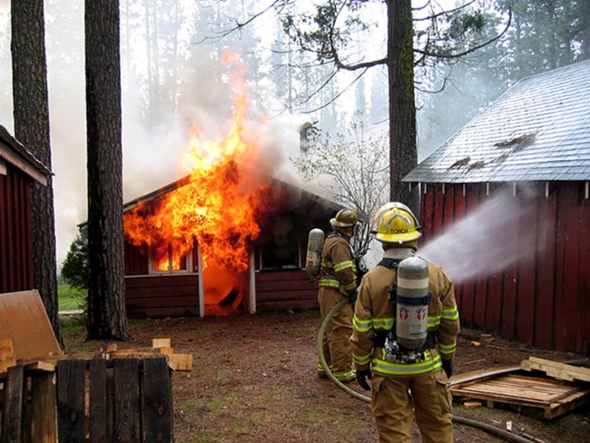 structural fire training
