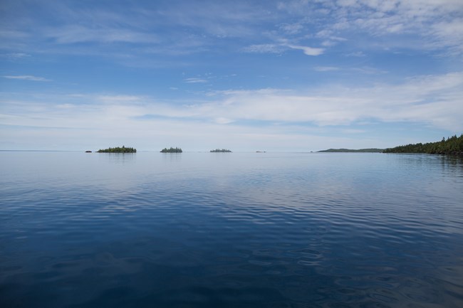 A calm day on Lake Superior.