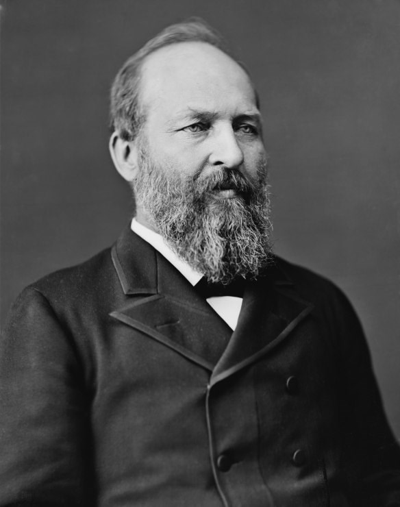 President Garfield portrait