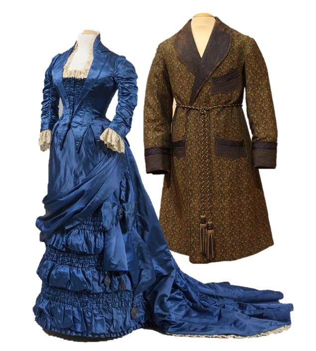 19th centurty dress and coat