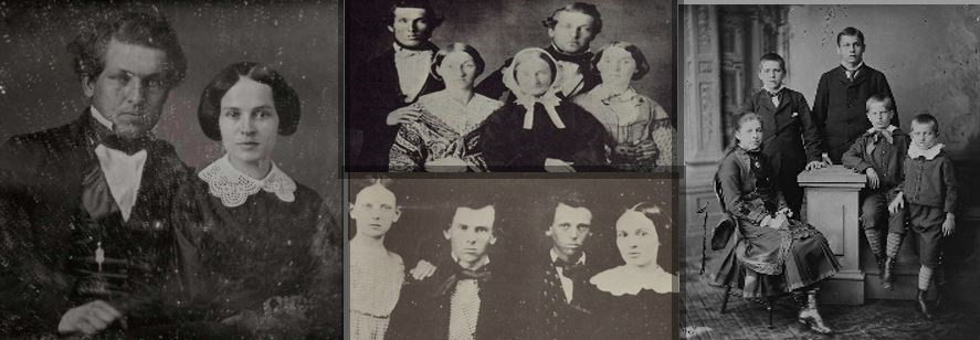 four black and white photos put together