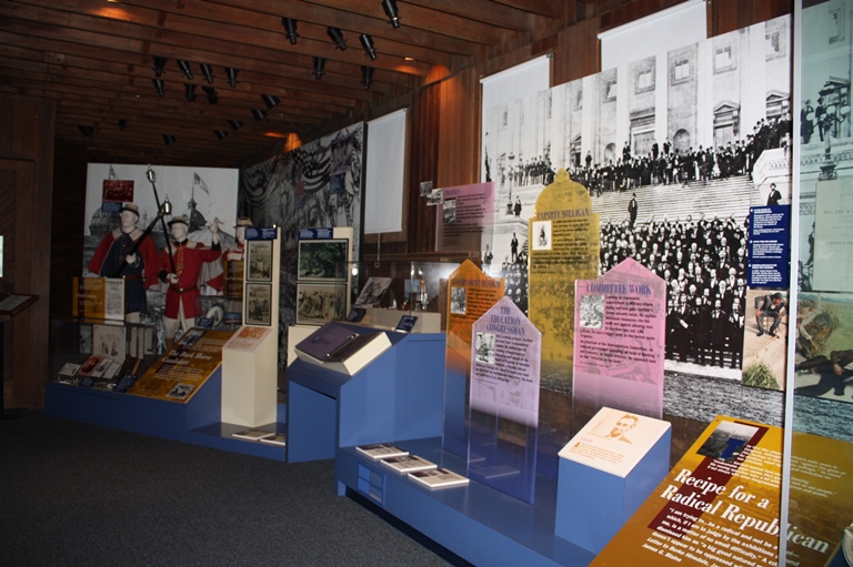 Exhibits in the Visitor Center Exhibits in the Visitor Center