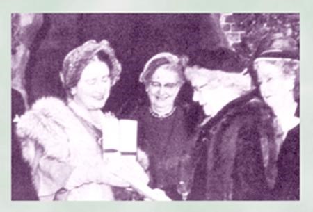 Miss Ellen and Elizabeth, the Queen Mother