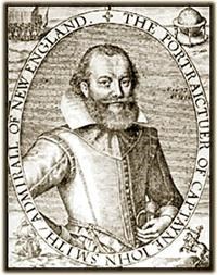 17th Century engraving of John Smith