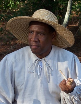 VIP Jerome Bridges portrays Anthony Johnson at Historic Jamestowne