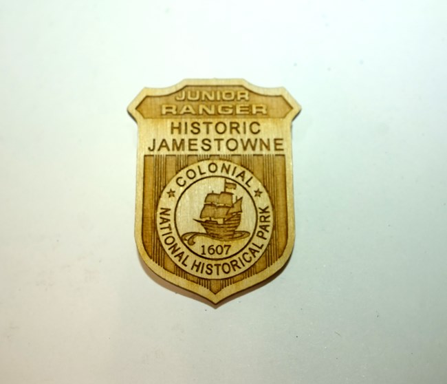 Historic Jamestowne Junior Ranger Badge