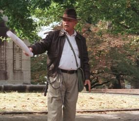 Park Ranger protraying Jamestown Jones